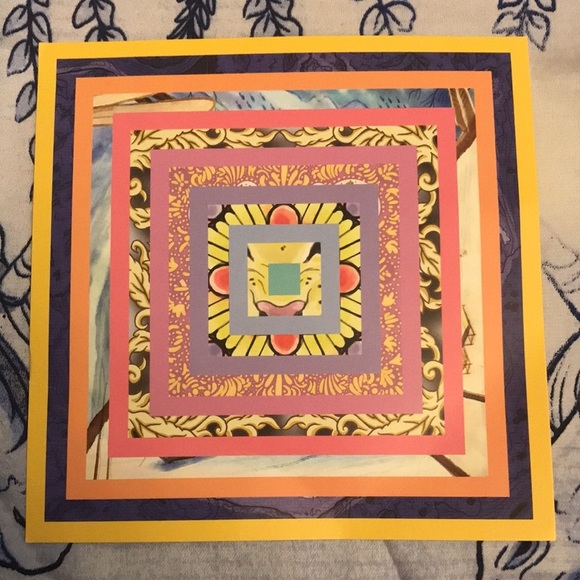 NWT Lularoe consultant gift unicorn scarf for 5th birthday blue yellow NEW - Picture 6 of 6